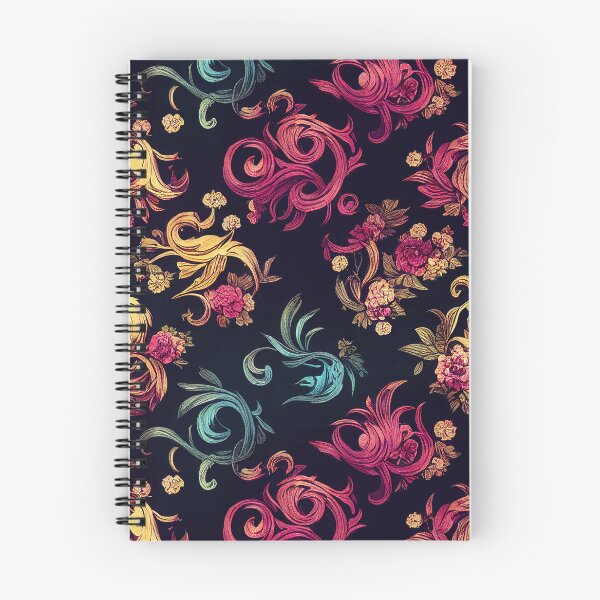 Item preview, Florally Neon Victoria #3 designed and sold by Patternifico.