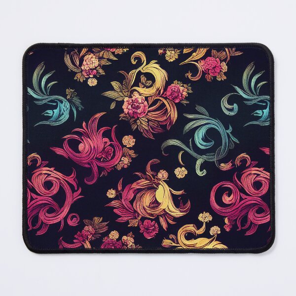 Item preview, Florally Neon Victoria #3 designed and sold by Patternifico.