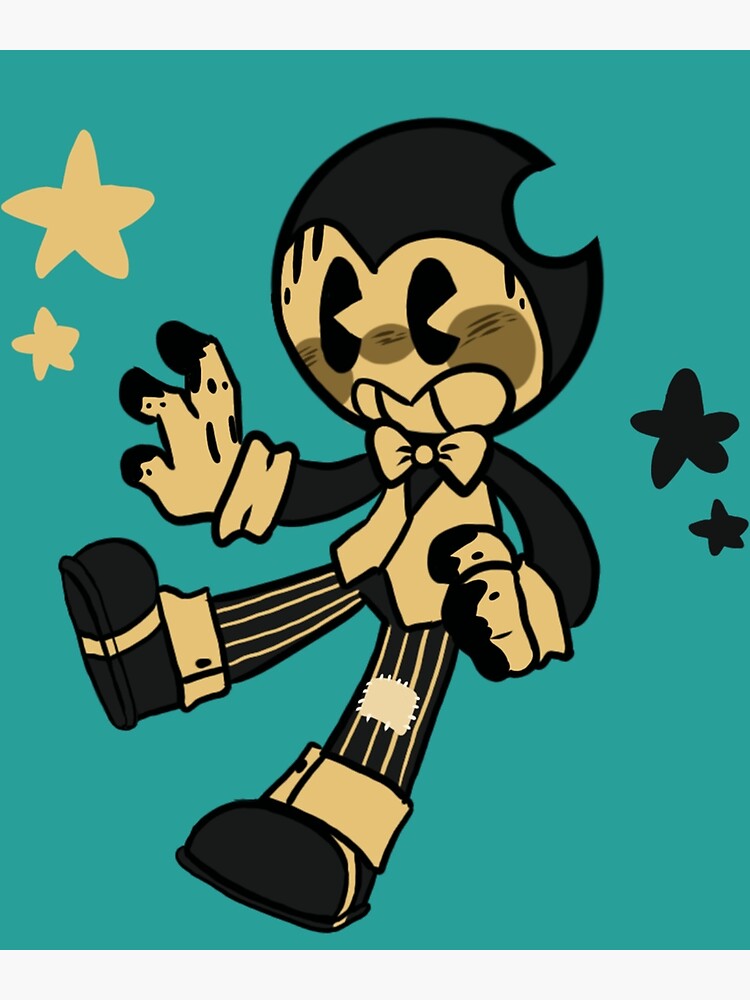 Cute Tiny TOON BENDY [Bendy and the dark revival] | Sticker