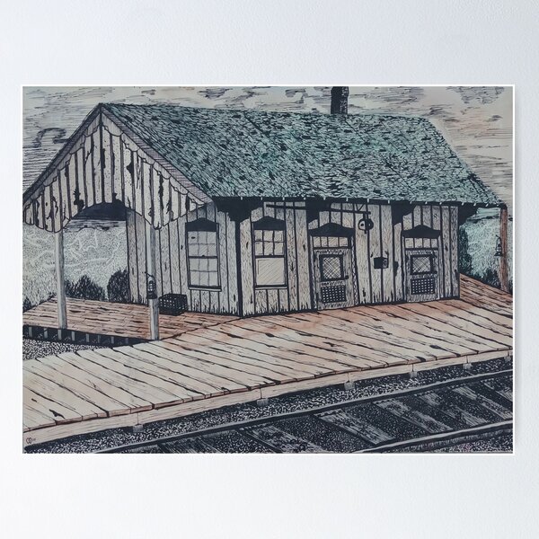 Item preview, Down at the Train Station  designed and sold by Matt Starr.