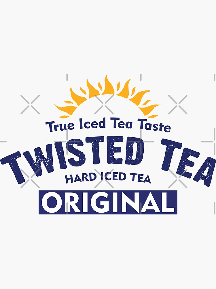 "Twisted Tea Half And Half" Sticker for Sale by TeeArtsFashion Redbubble
