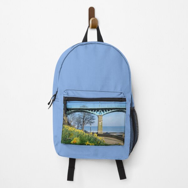 Item preview, Scarborough Cliff Bridge and Daffodils  designed and sold by Alisonchambers2.