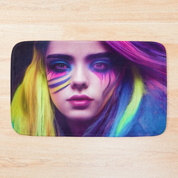 Item preview, Colors of the rainbow female portrait designed and sold by RK - Shop.