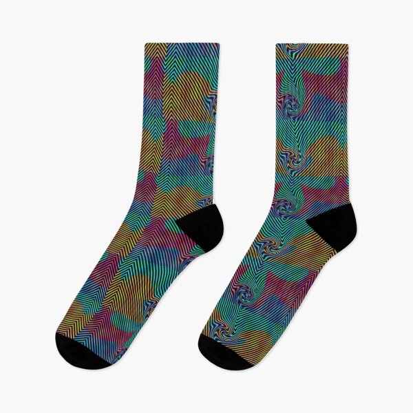 Item preview, FUNNY ABSTRACT GEOMETRIC SYMETRIC COLORFUL LINES PATTERN TETRIS designed and sold by Ralek.