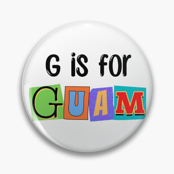 Artikelvorschau, G steht für Guam entworfen und verkauft von PolyMicroMela.