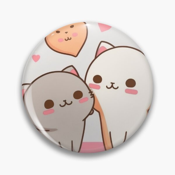 Item preview, Mochi peach cat and Goma designed and sold by ai1art.