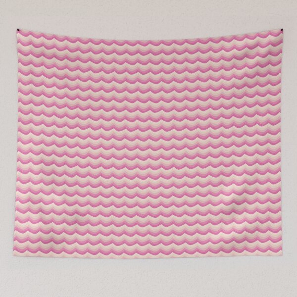 Item preview, Pattern in the form of a pink wave designed and sold by DLidiya.