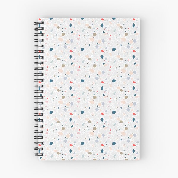 Item preview, Neutral grey and pink geometric terrazzo pattern designed and sold by Maussa Ivimas.