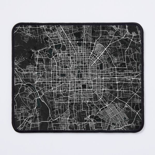 Item preview, Mapa de la ciudad de Beijing de China - Oscuro designed and sold by deMAP.
