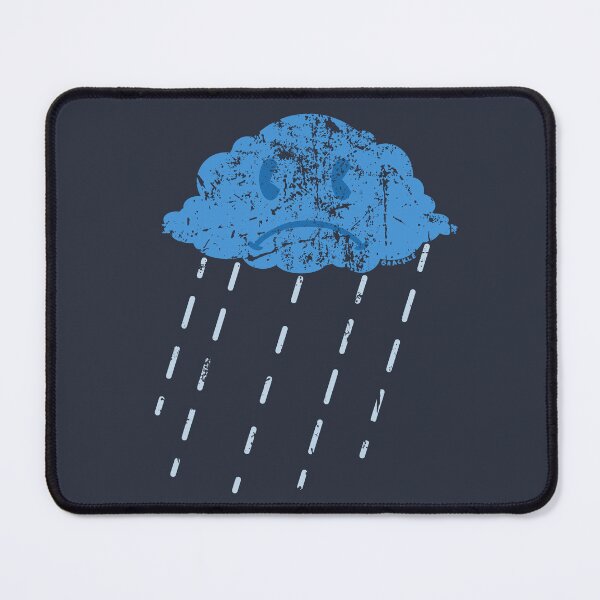 Item preview, Stormy Little Rain Cloud (Distressed Version) designed and sold by JanGrackle.