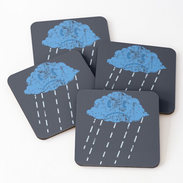 Item preview, Stormy Little Rain Cloud (Distressed Version) designed and sold by JanGrackle.
