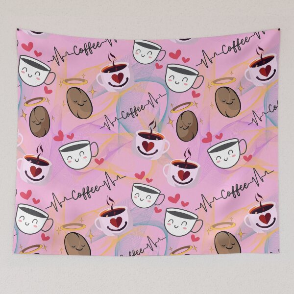 Item preview, Coffee break - may be coffee is addicted to me | coffee design | for coffee lovers |  designed and sold by Arteartz.