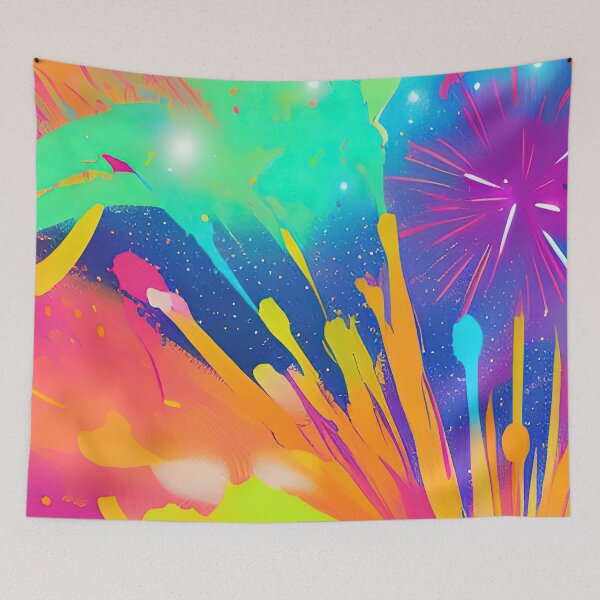 Item preview, Festive Fireworks in Splatter designed and sold by Arkneer.