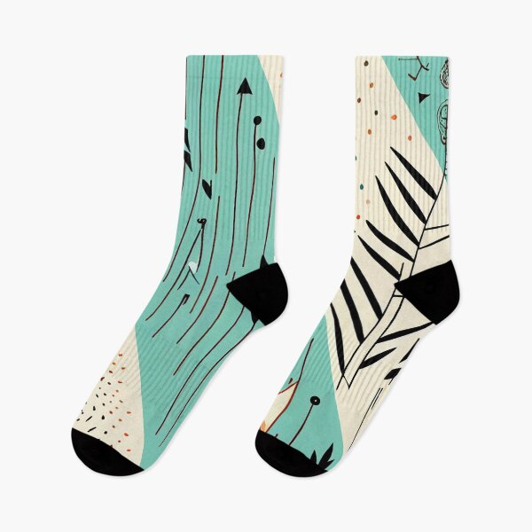 Item preview, "Valentina" - Boho Retro Modern Abstract Pattern designed and sold by HiArtify ❤️.