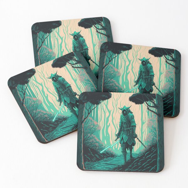 Item preview, An undead warrior in a fantasy forest. designed and sold by designmadeasy.