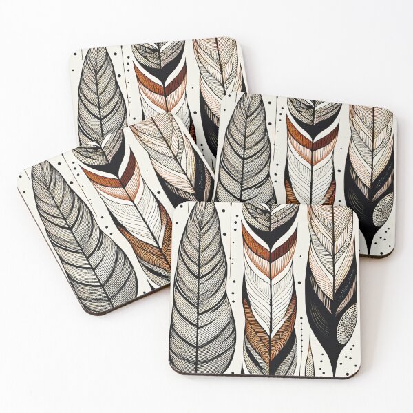 Item preview, "Kennedy" - Boho Retro Modern Abstract Pattern designed and sold by HiArtify ❤️.
