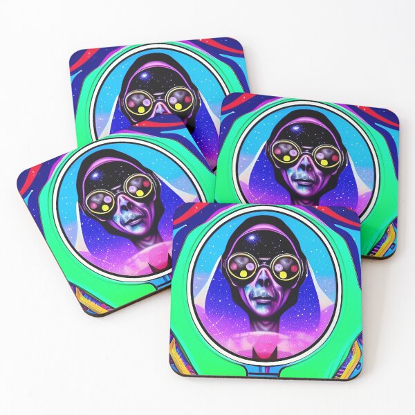 Item preview, Trippy colorful 3D alien art designed and sold by Neo-Expression.