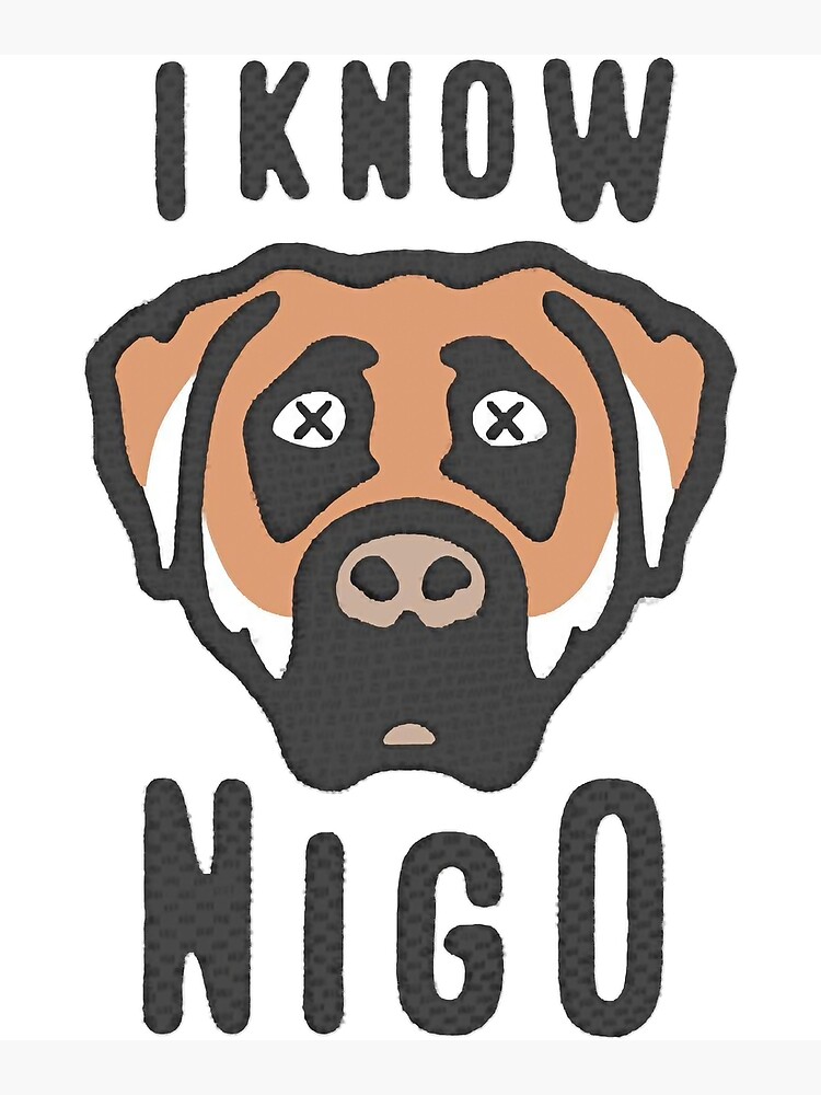 I know Nigo logo  Pullover Hoodie for Sale by ICOAHEnding