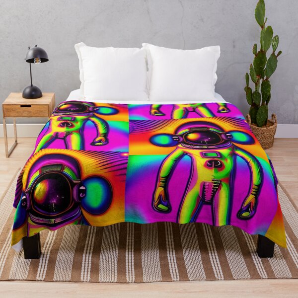 Item preview, Colorful trippy Astronaut in space designed and sold by Neo-Expression.
