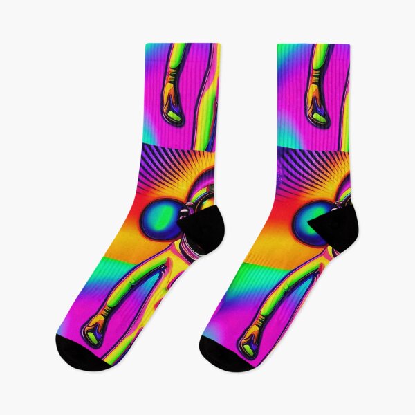 Item preview, Colorful trippy Astronaut in space designed and sold by Neo-Expression.