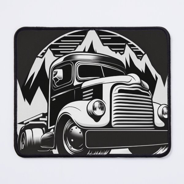 Item preview, Truck driver, Black art designed and sold by YZO-Design.