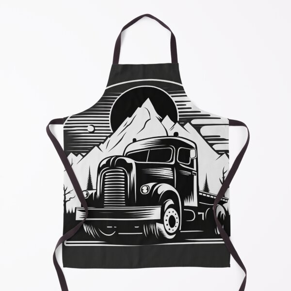 Item preview, Truck driver, Black art designed and sold by YZO-Design.