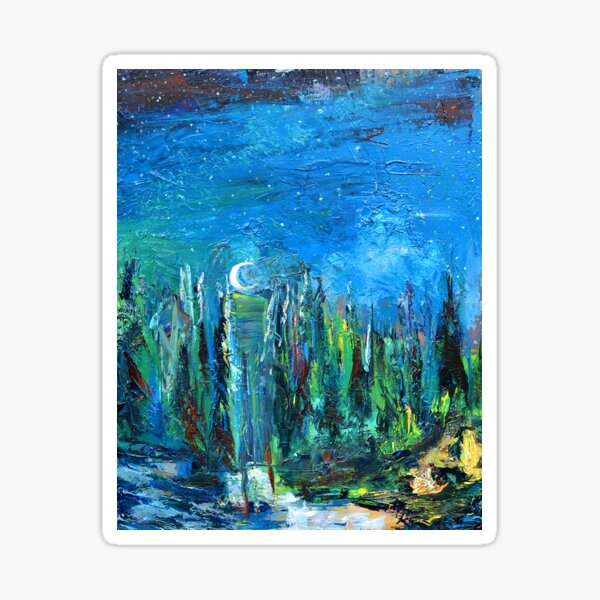Nightscape Sticker