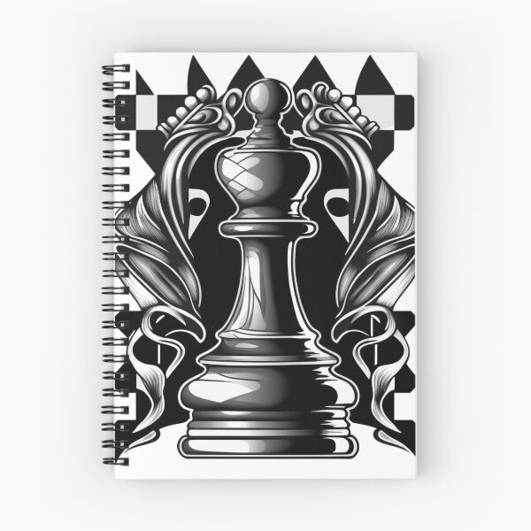 Item preview, Chess game , black art designed and sold by YZO-Design.