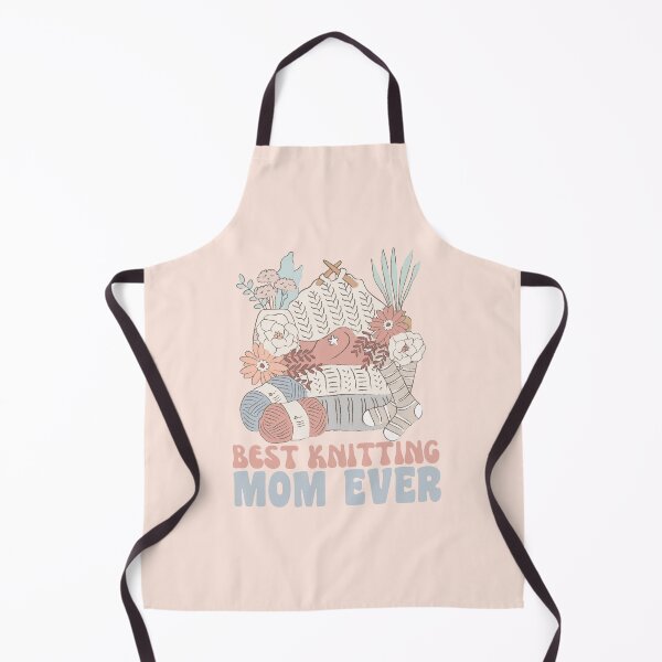 Item preview, Best Knitting Mom Ever Retro Vintage Design designed and sold by CandyDroidMerch.