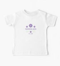 Random Acts of Flowers, Established 2008 Baby Tee
