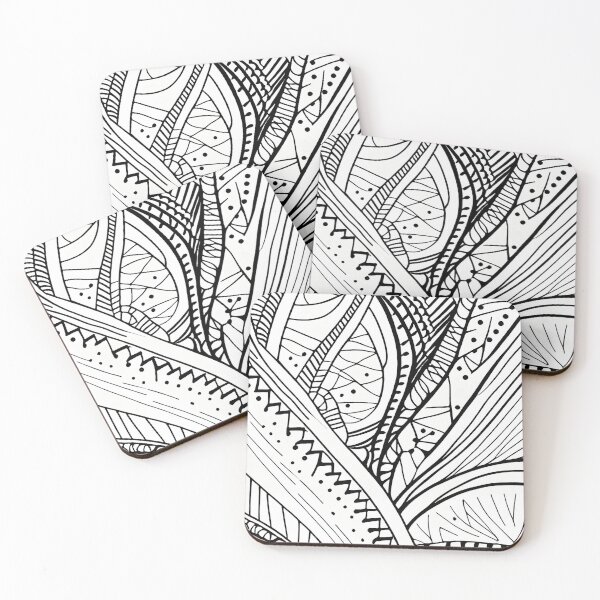 Item preview, "Bella" - Boho Retro Modern Abstract Pattern designed and sold by HiArtify ❤️.