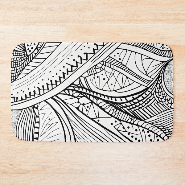Item preview, "Bella" - Boho Retro Modern Abstract Pattern designed and sold by HiArtify ❤️.
