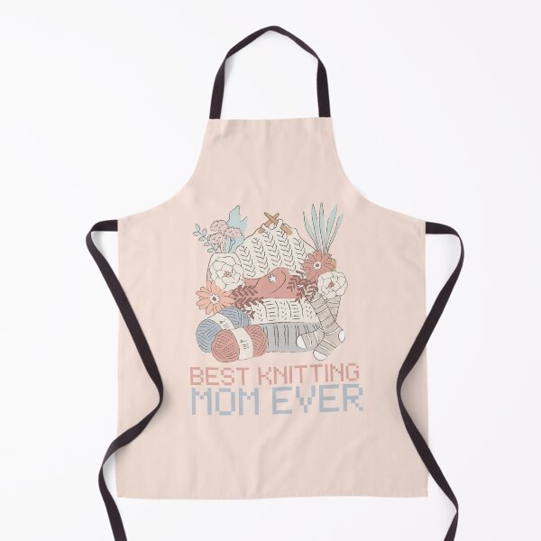 Item preview, Copy of Best Knitting Mom Ever Retro Vintage Design designed and sold by CandyDroidMerch.
