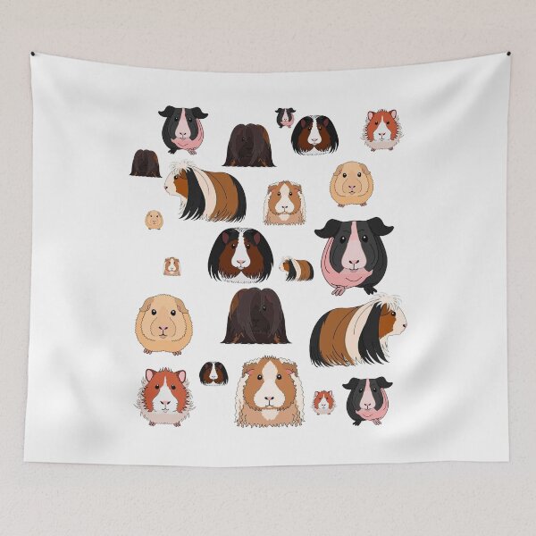 Item preview, cute  Guinea Pigs designed and sold by Trendworld ⭐⭐⭐⭐⭐.
