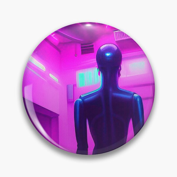 Item preview, 3D alien art. Coloful synthwave style neon designed and sold by Neo-Expression.