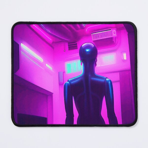 Item preview, 3D alien art. Coloful synthwave style neon designed and sold by Neo-Expression.
