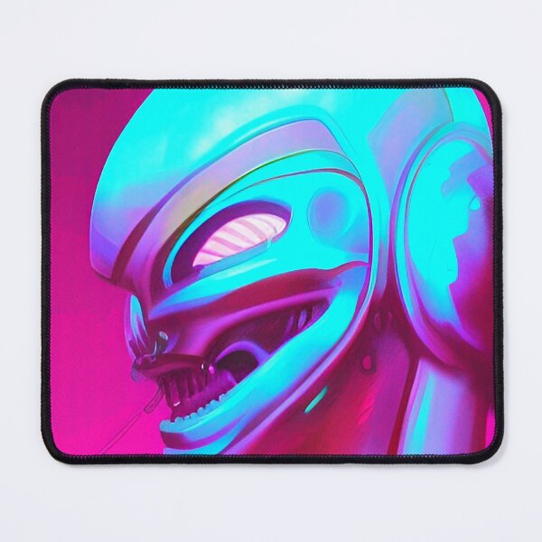 Item preview, 3D alien art. Coloful synthwave style neon designed and sold by Neo-Expression.