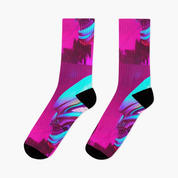 Item preview, 3D alien art. Coloful synthwave style neon designed and sold by Neo-Expression.