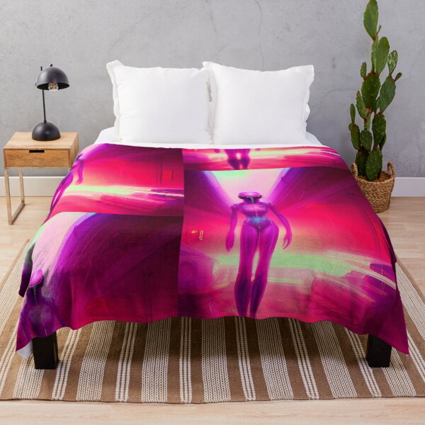 Item preview, Alien 3D art. Fantasy neon style space designed and sold by Neo-Expression.