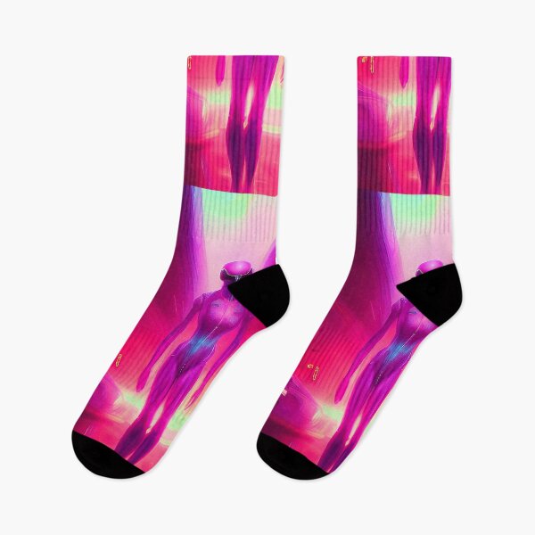 Item preview, Alien 3D art. Fantasy neon style space designed and sold by Neo-Expression.