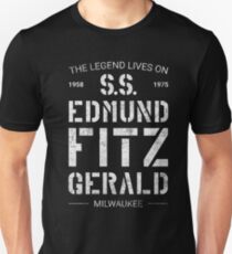 The Legend Lives On S.S. Edmund Fitzgerald Unisex T-Shirt