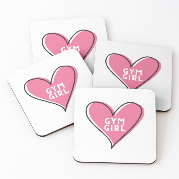 Item preview, HEARTS - GYM GIRL designed and sold by SageYogaRetreat.