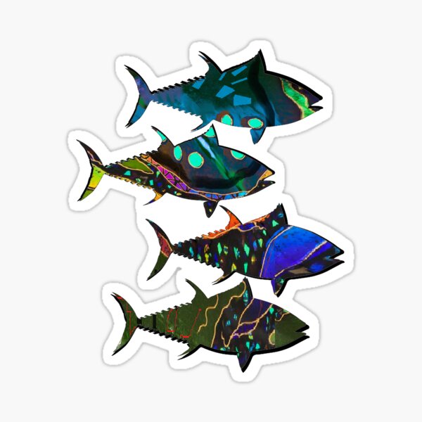 Permit Sticker Decal Fish 5 DIE Cut Yeti Fishing Costa Pelagic