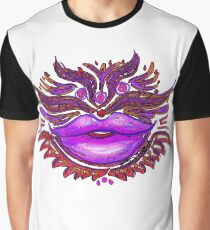 Lippenpflege - Pink Kiss Grafik T-Shirt
