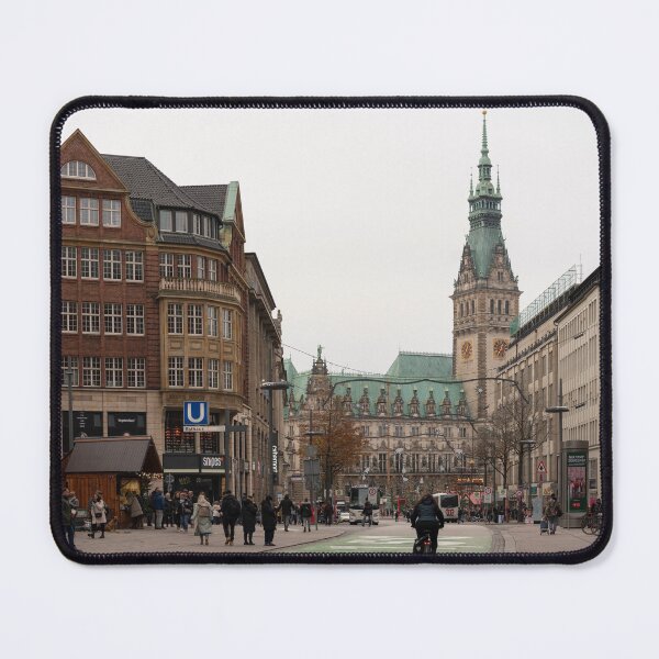 Item preview, Hamburg Rathaus Cityscape designed and sold by hawkie.