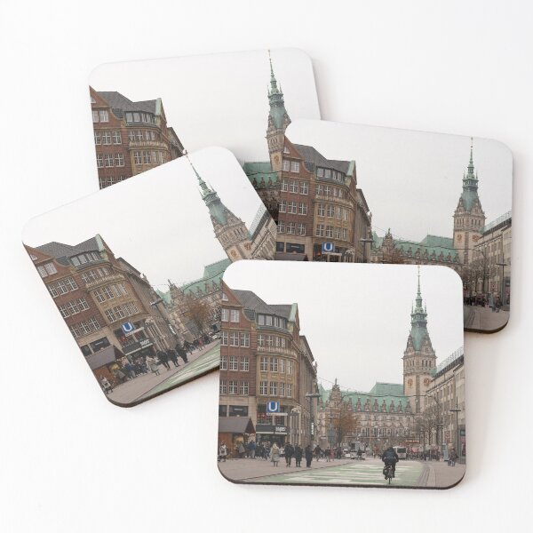 Item preview, Hamburg Rathaus Cityscape designed and sold by hawkie.