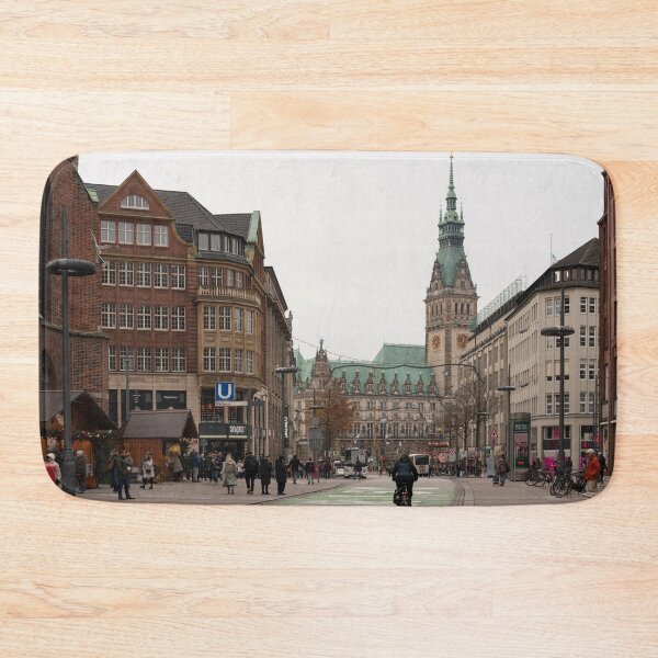 Item preview, Hamburg Rathaus Cityscape designed and sold by hawkie.