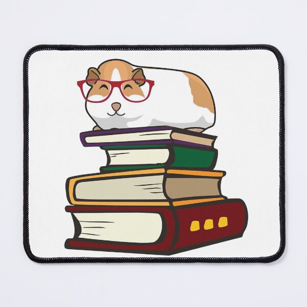 Item preview, funny Guinea Pigs with books designed and sold by Trendworld ⭐⭐⭐⭐⭐.
