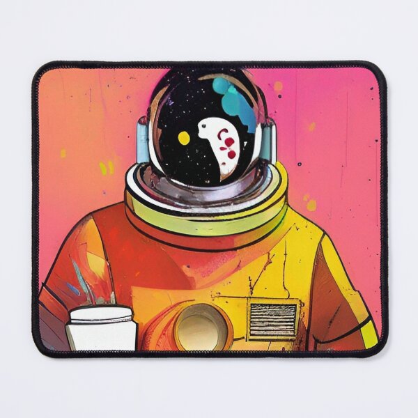 Item preview, Astronaut retro futurism pop art designed and sold by Neo-Expression.