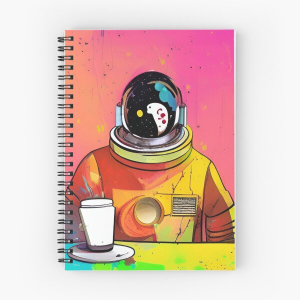 Item preview, Astronaut retro futurism pop art designed and sold by Neo-Expression.